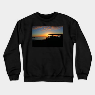 Silhouetted Sunset Crewneck Sweatshirt